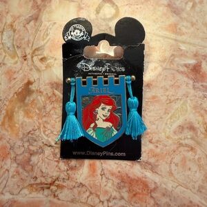 Disney Ariel Blue Tassel Pin